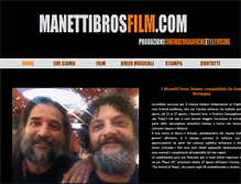 Tablet Screenshot of manettibrosfilm.com